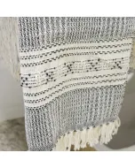 Toalha de Lavabo Mescla Preta - 40x60cm