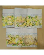 Panos de Prato Limão II - 100% Algodão