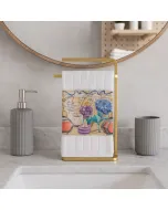 Toalha de Lavabo Coleção Lavanda - TLPER004