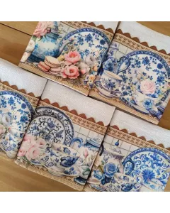 Panos de Copa Coleção Louça Portuguesa